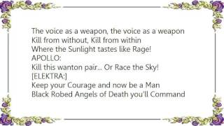 Virgin Steele - The Voice as Weapon Lyrics