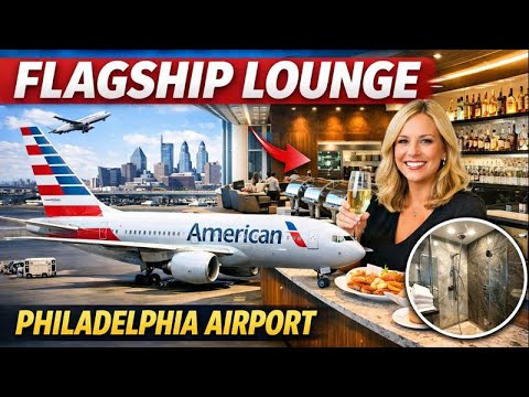 New American Flagship Lounge at Philadelphia International Airport (PHL)