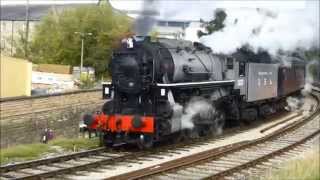 preview picture of video 'Keighley & Worth Valley Railway Autumn Steam Spectacular 2014'