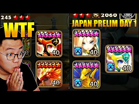 These Players BLEW MY MIND! Spectra, Carbine, Katarina? Summoners War Japan Prelim SWC 2020