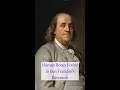 Human Bones Found in Ben Franklin’s Basement #shorts