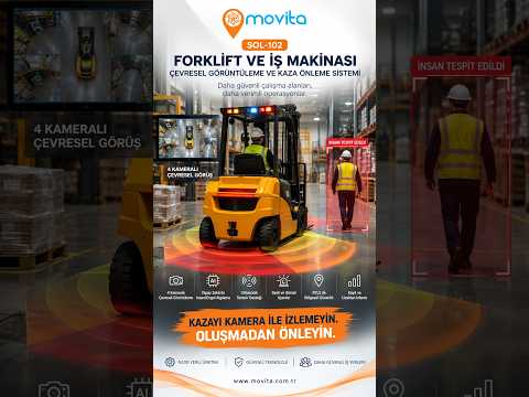 Forklift Çevresel Görüntüleme ve Kaza Önleme Sistemi