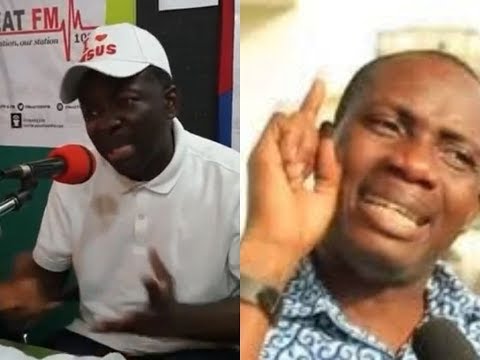 Evangelist Papa Shee and counselor lutterodt in a serious "f.ight" on live radio