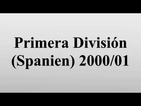 Primera División (Spanien) 2000/01