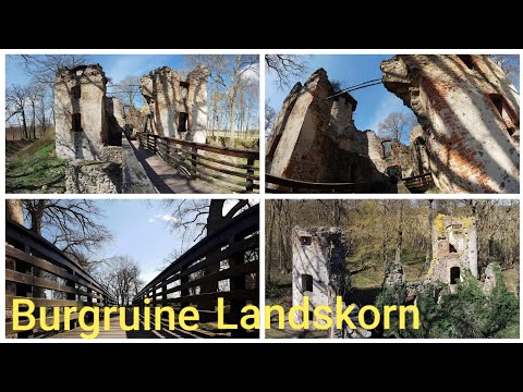 Veste Landskron zu Fuß - Burgruine in Mecklenburg Vorpommern