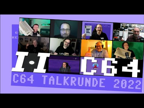 Talkrunde 2022 -  rundum den C64 - (Part 2) Andira VD Dennis DrWuro V3TO Retroluzzer MrVenom u.v.m.
