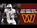 Jacory Croskey Merritt Highlights Welcome To The Commanders
