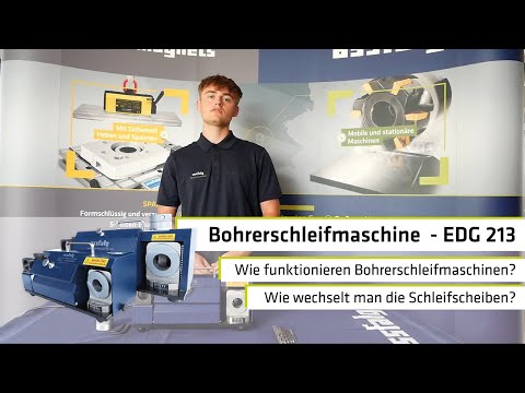 Bohrerschleifmaschine EDG 213 - Bohrer schleifen, schärfen und nachschärfen.