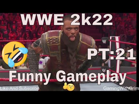 ( Try Not To Laugh ) WWE  2k22 - MyRise - PT:21