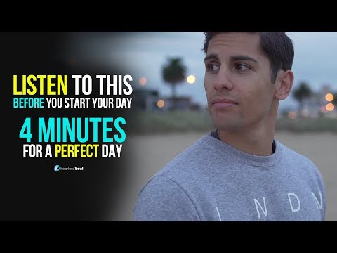 4 Minutes To Start Your Day Right! MORNING MOTIVATION and Positivity!