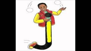 Letterland handwriting J