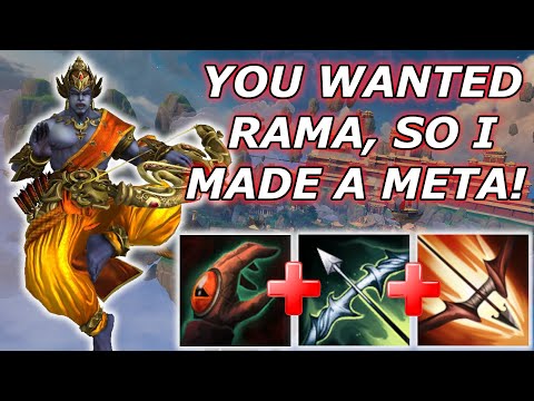 You Asked For Rama, So I MADE A NEW META! - Season 9 Masters Ranked 1v1 Duel - SMITE