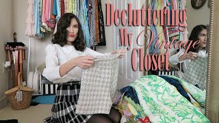 Decluttering My Vintage Closet! - It Took 3 days! | Carolina Pinglo
