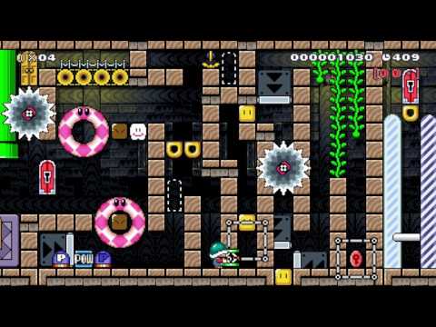 [Super Mario Maker Puzzle] One Screen Puzzle #22 by Smash boss