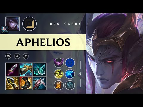 Aphelios ADC vs Ziggs - EUW Master Patch 25.24