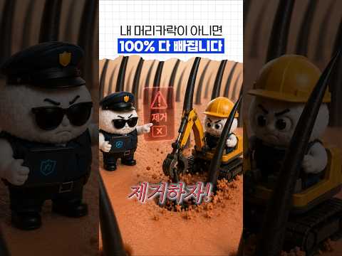 내 머리카락 아니면 100% 다 빠집니다 #모모의원 #강동우대표원장