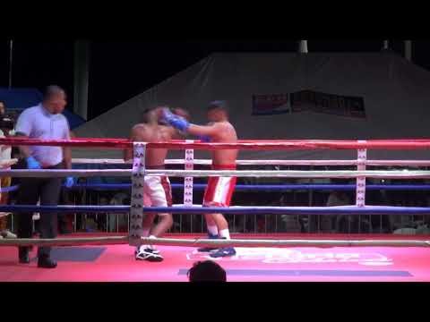 Santos Reyes G TKO 4R vs Jorge Mendez - 135 lbs - Bufalo Boxing