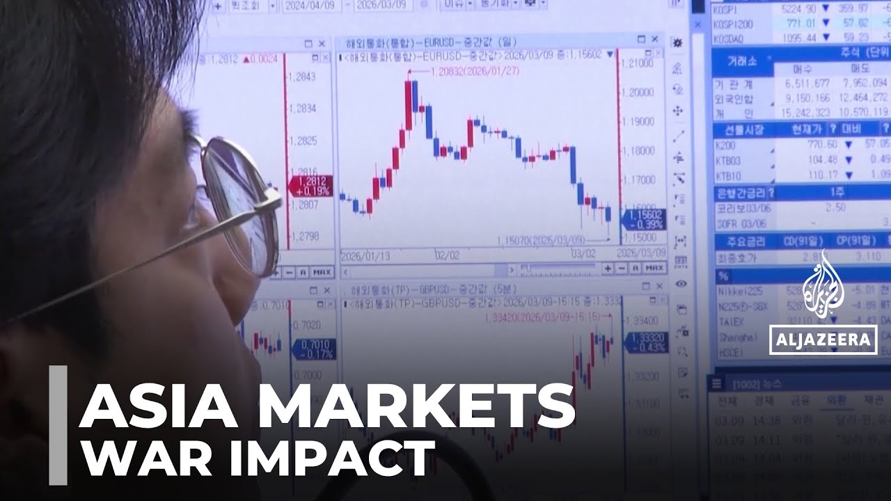 Asia markets slide as Middle East war fuels energy and economic fears