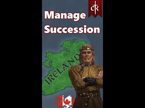Best CK3 Strategy to Manage Succession you can use anytime - Tips and Tricks #Shorts