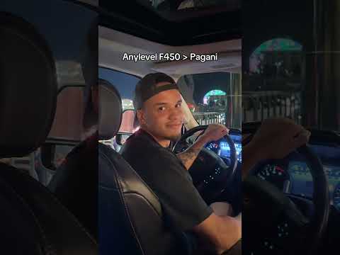 Anylevel F450 vs $5,000,000 Pagani