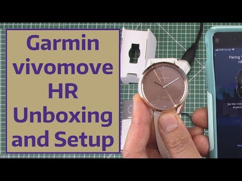 Garmin vivomove HR Unboxing and Setup