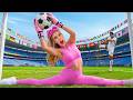Gymnasts Compete In Soccer Tournament
