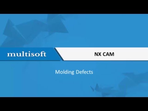 NX CAM Molding Defects Training  
