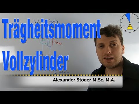 5 Trägheitsmoment  Vollzylinder berechnen herleiten