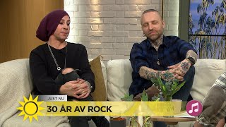 Backyard Babies firar jubileum med ny platta och turné - Nyhetsmorgon (TV4)