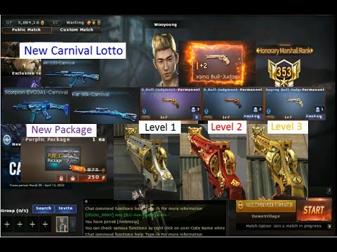 New Update (CFPH) & Getting All Permanent Raging Bull-Judgement(White-Red-Gold)