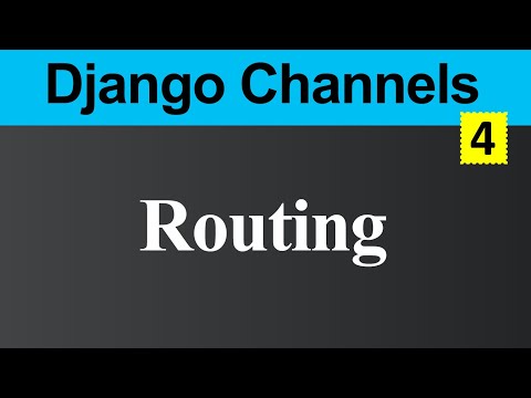 Routing in Django Channels Hindi