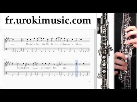 Cours de Hautbois FROZEN - Let It Go Tuto Partitions Partie#2 um-829