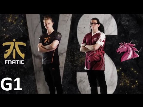FNC vs UOL Game 1 Highlights - 2017 EULCS SPRING SPLIT - WEEK 7 DAY 2