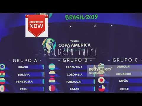 Copa America-2019 All 3 groups with 12 teams