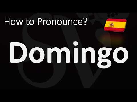 How to Pronounce Sunday (Domingo) in Spanish