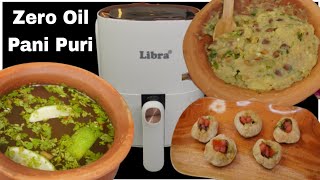 Zero Oil Golgappa / Pani Puri/ Phuchka Making Process - Perfect Golgappa Recipe | Make It At Home