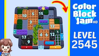 Solution du Niveau 2545 de Color Block Jam