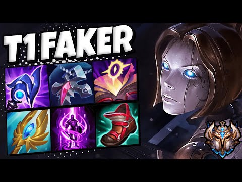 T1 Faker ORIANNA vs RYZE [ MID ] Lol Korea Challenger Patch 11.17 ✅