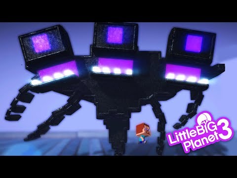 LittleBigPlanet 3 - Minecraft Story Mode - Wither Storm - Playstation 4 Gameplay | EpicLBPTime