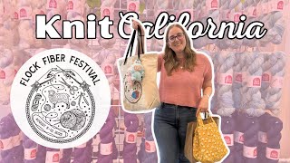 Flock Fiber Festival Vlog 2025 - Knit California