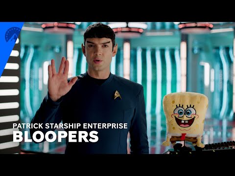 Behind the Scenes Bloopers from The Making Of 'Patrick Starship Enterprise' | Paramount+