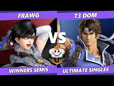 GOML NA Open West USA Winners Semis - Frawg (Bayonetta) Vs. T3 DOM (Richter) Ultimate SSBU