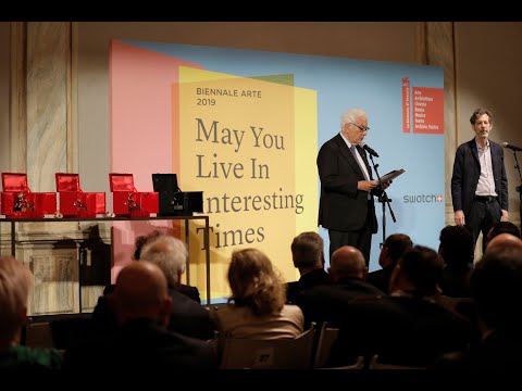 Biennale Arte 2019 - Awards Ceremony / Cerimonia di premiazione