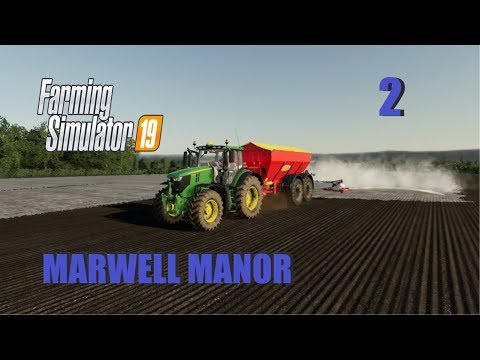 Farming Simulator 19 Timelapse Marwell Manor EP2 with subtitles