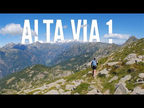 Alta Via 1 | Fastpacking Among The Giants of The Italian Alps | Day 1/6