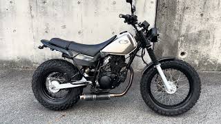 ヤマハ　TW200E　ブロックタイヤ　ノーマルメーター　ノーマルエアクリーナー