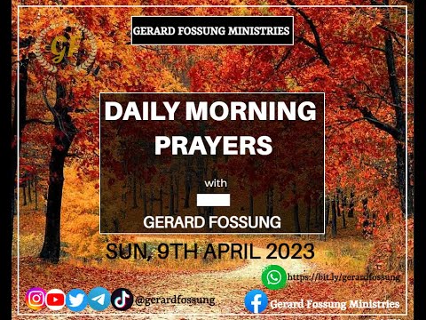 Daily Morning Prayers with Gerard Fossung | Sun 9th April 2023