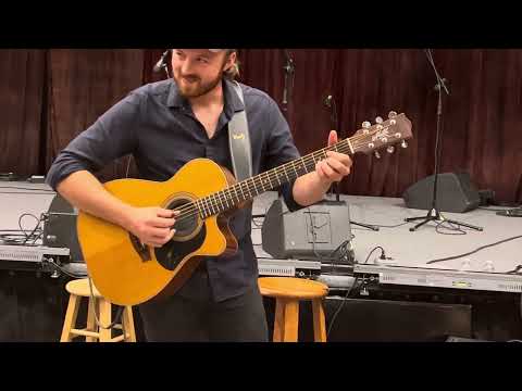 Windy and Warm - Joe Robinson teaching at 2023 Pete Huttlinger Guitar and Fly Fishing Camp