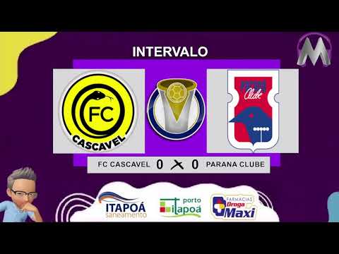 ⚽ FC  CASCAVEL X PARANÁ CLUBE   | AO VIVO |  Brasileirão  Série D 2022 | 📻 Rádio Metropolitana FM l