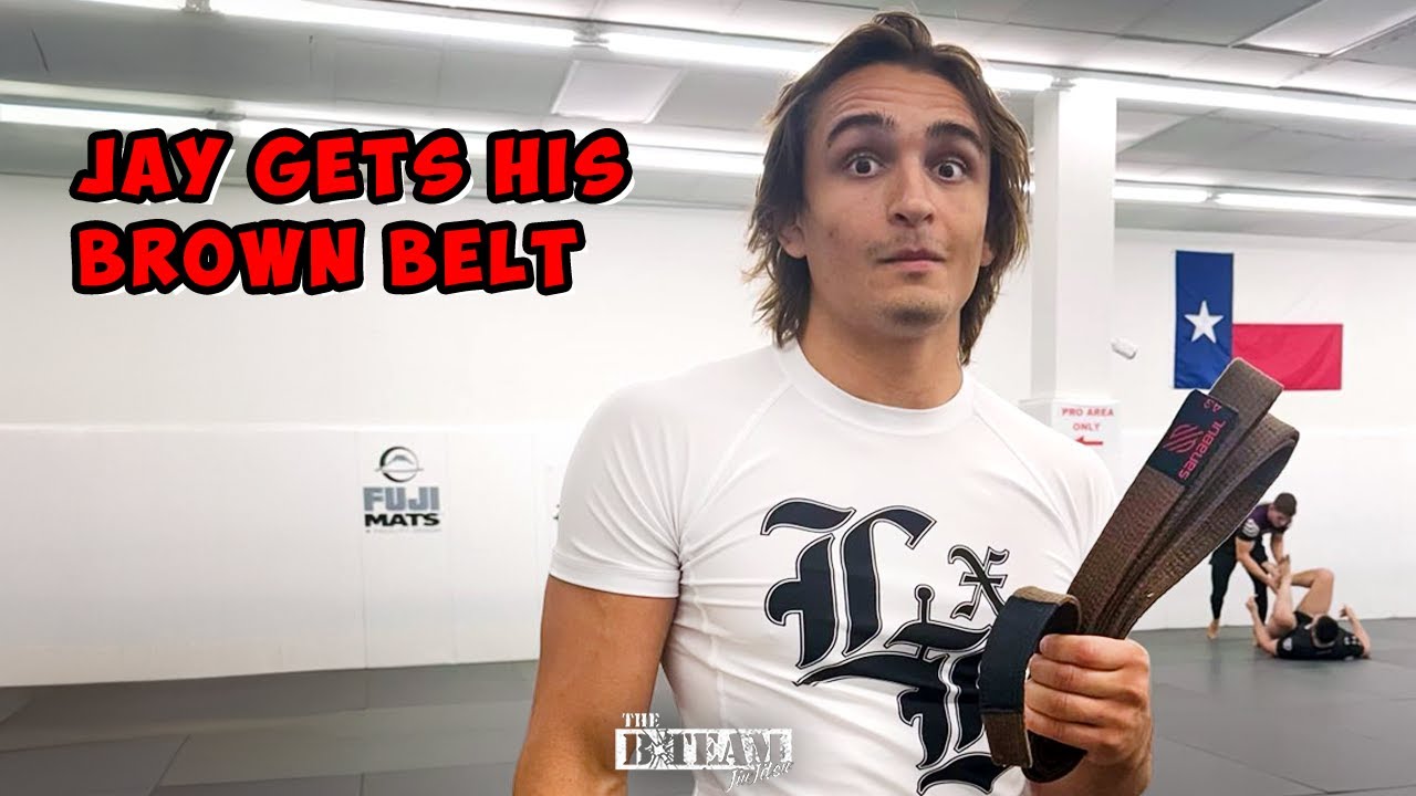 ALL-NATTY JAY ROD GETS BROWN BELT IN 4 YEARS | B-TEAM VLOG